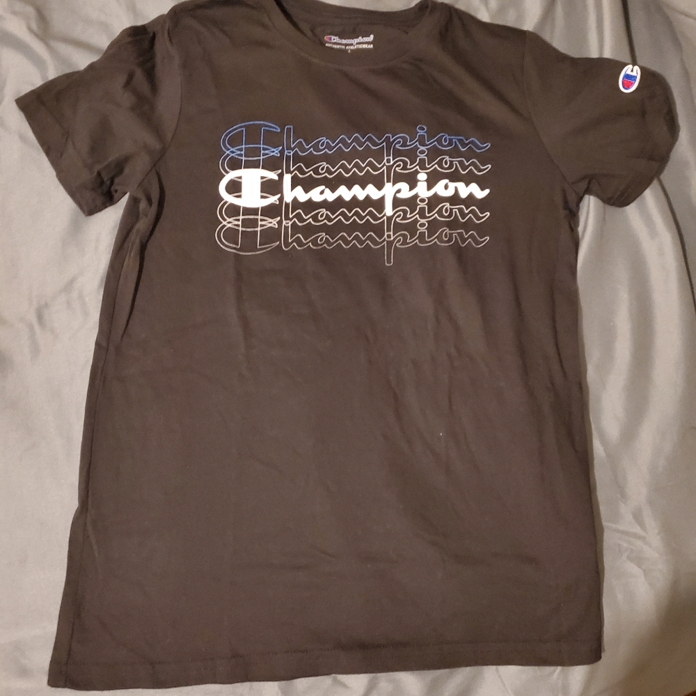 Champion Tshirt Black Youth Large